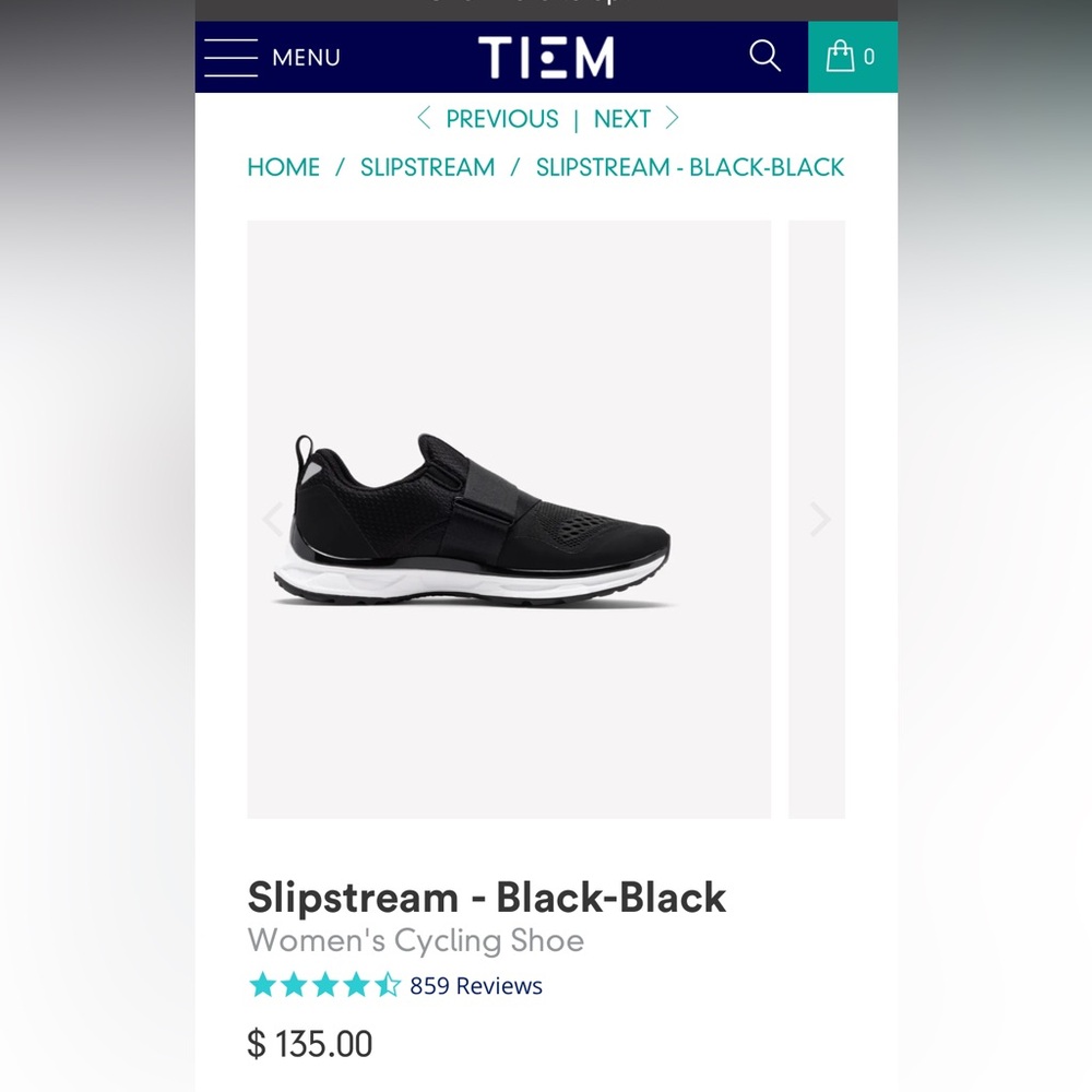 Women’s Black Cycling Shoes